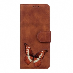 Kožené Puzdro Xiaomi Redmi Note 11 / 11S Skin-touch Butterfly