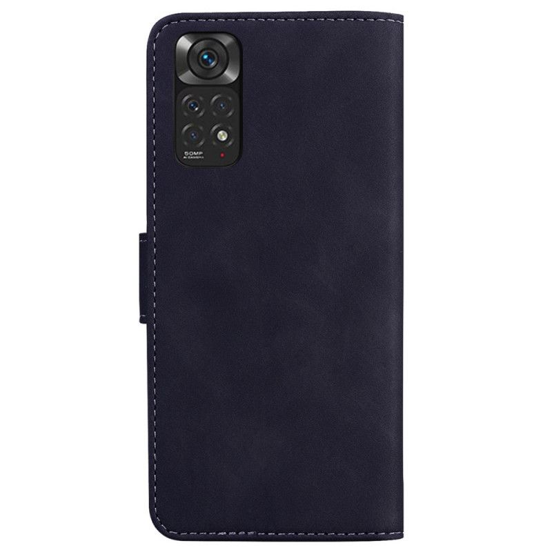 Kožené Puzdro Xiaomi Redmi Note 11 / 11S Skin-touch Butterfly