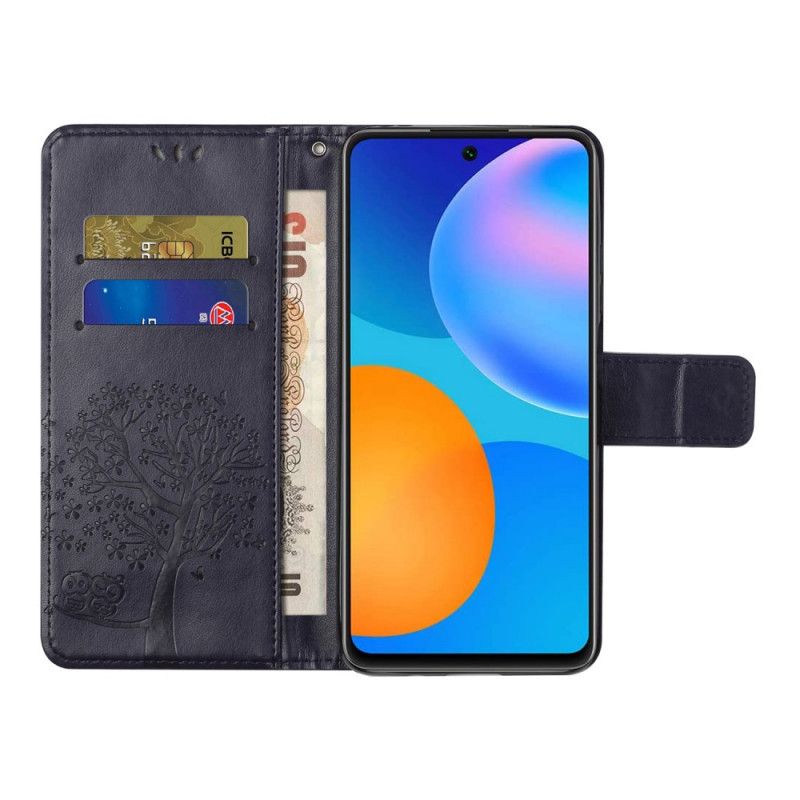 Kožené Puzdro Xiaomi Redmi Note 11 / 11S Tanga Strom A Sovy