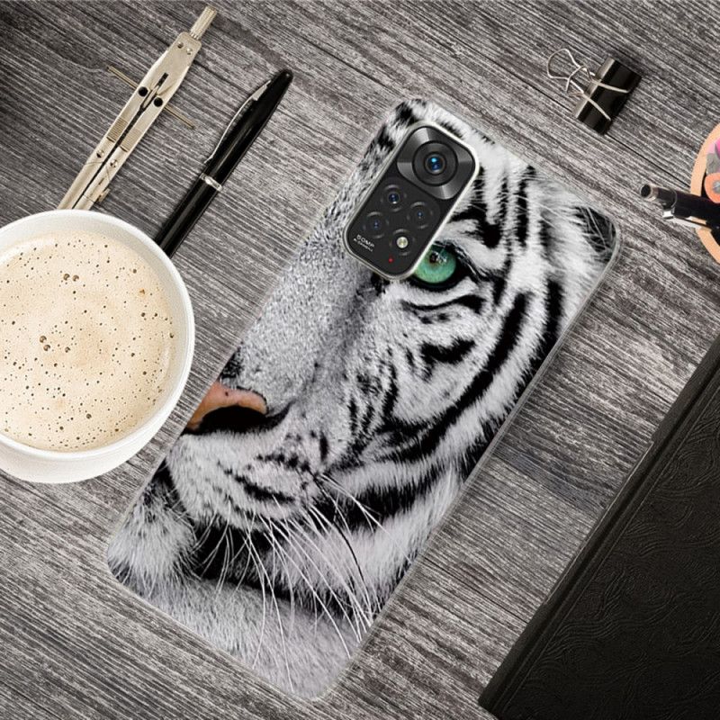 Kryt Xiaomi Redmi Note 11 / 11S Flexibilný Tiger