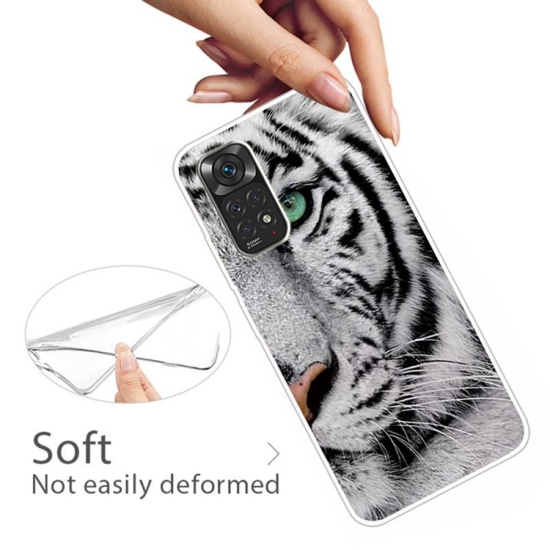 Kryt Xiaomi Redmi Note 11 / 11S Flexibilný Tiger