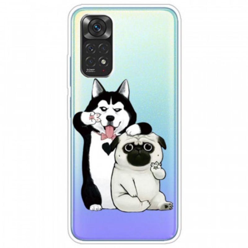 Kryt Xiaomi Redmi Note 11 / 11S Funny Dogs