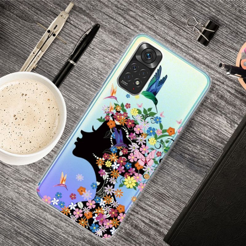 Kryt Xiaomi Redmi Note 11 / 11S Krásna Kvetinová Hlava