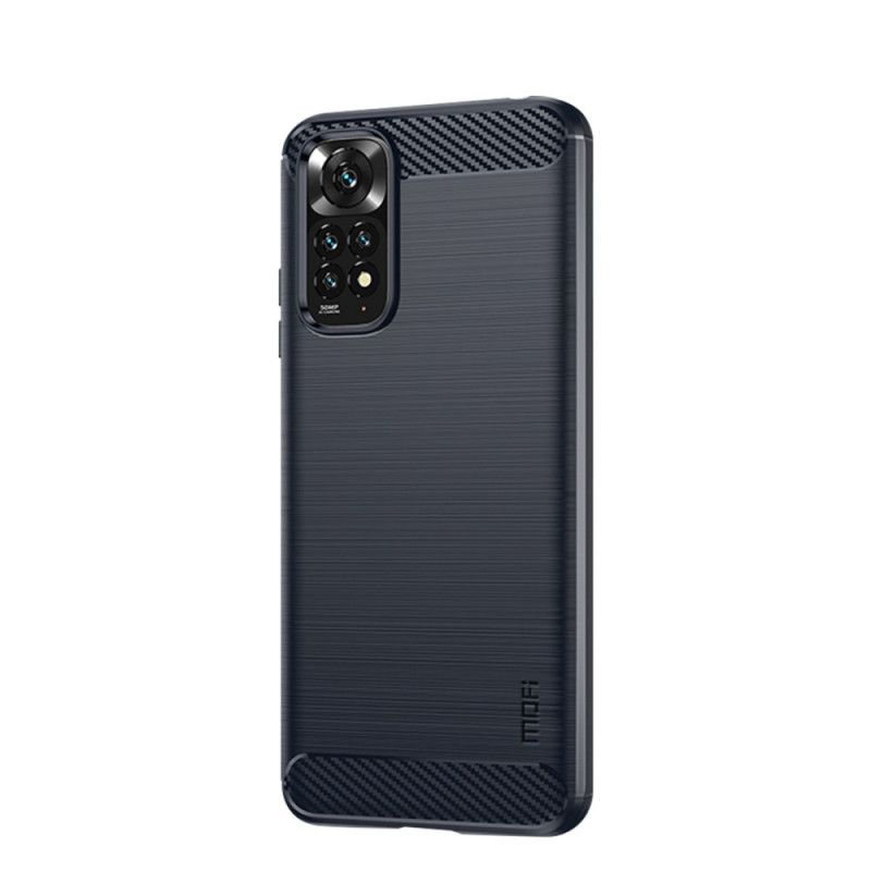 Kryt Xiaomi Redmi Note 11 / 11S Mofi Brúsené Uhlíkové Vlákno