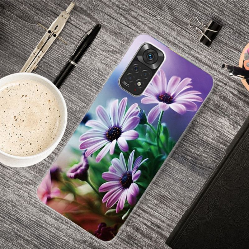 Kryt Xiaomi Redmi Note 11 / 11S Realistické Kvety