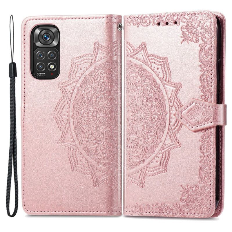 Peňaženkový Kryt Xiaomi Redmi Note 11 / 11S Mandala V Stredoveku