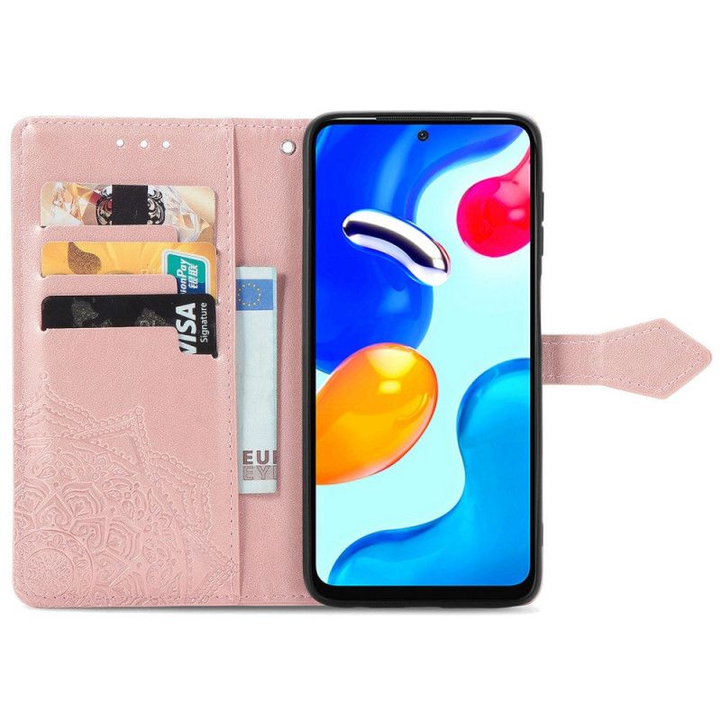 Peňaženkový Kryt Xiaomi Redmi Note 11 / 11S Mandala V Stredoveku