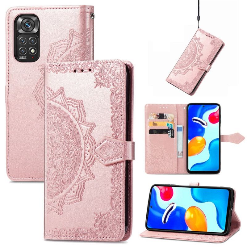 Peňaženkový Kryt Xiaomi Redmi Note 11 / 11S Mandala V Stredoveku