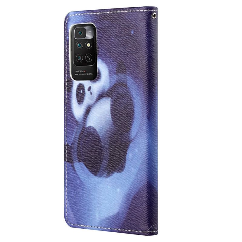 Peňaženkový Kryt Xiaomi Redmi Note 11 / 11S Panda Space