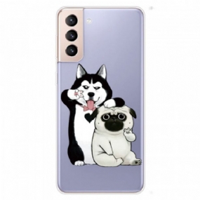 Kryt Samsung Galaxy S22 Plus 5G Funny Dogs