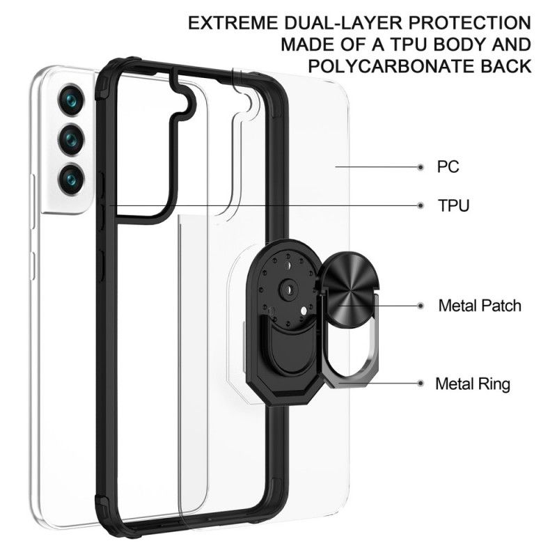 Kryt Samsung Galaxy S22 Plus 5G Transparentné S Podporou Zvonenia