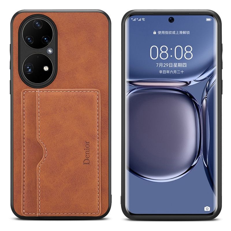 Kryt Huawei P50 Pro Držiteľ Karty Denior