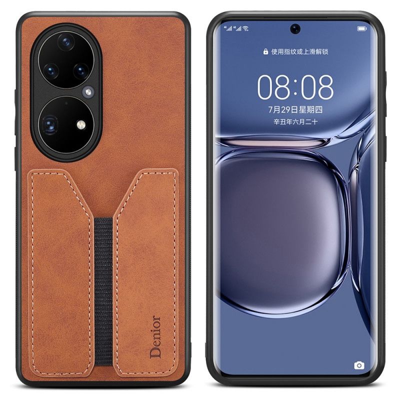 Kryt Huawei P50 Pro Elastický Držiak Karty Denior