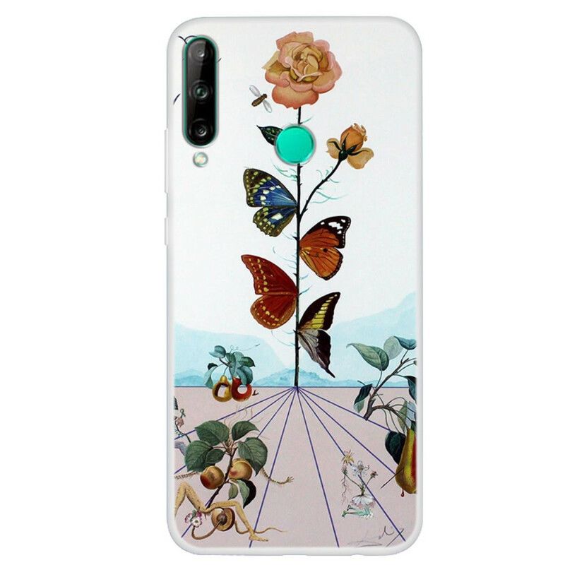 Kryt Huawei P40 Lite E Prírodné Motýle