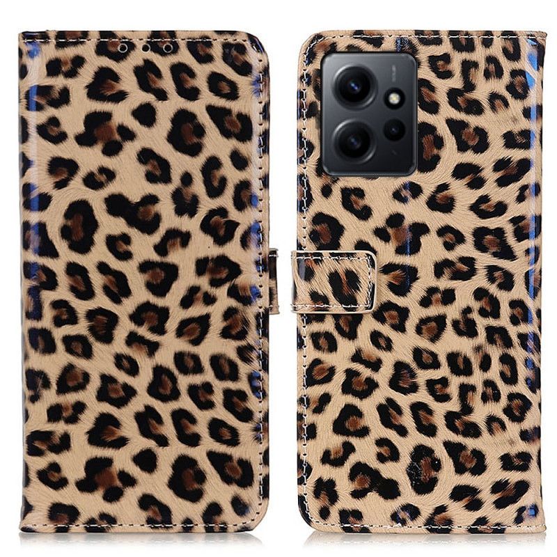 Flipové Puzdro Xiaomi Redmi Note 12 4G Efekt Leopardej Kože