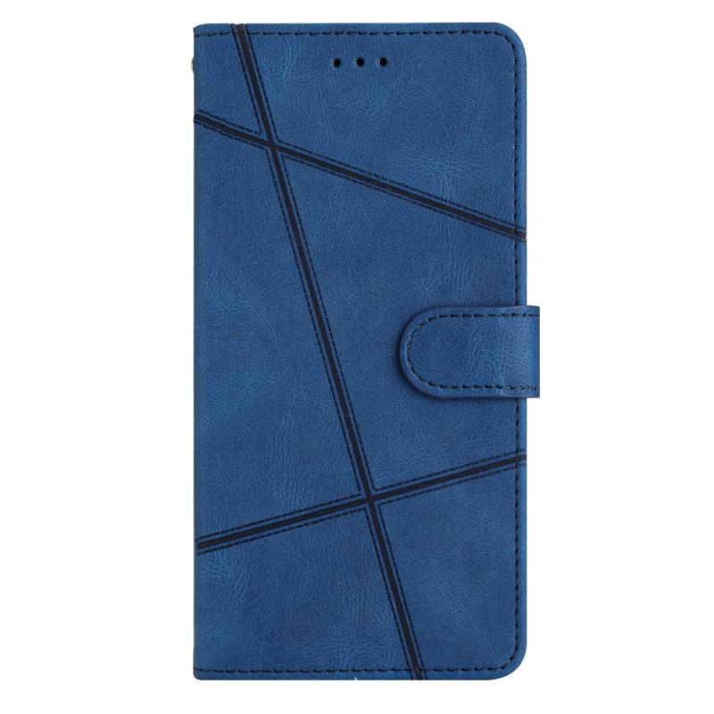 Flipové Puzdro Xiaomi Redmi Note 12 4G Remienok Geometrický