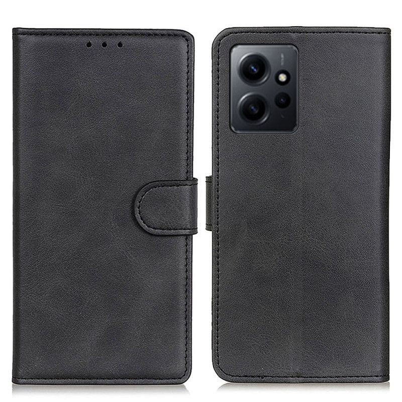 Kožené Puzdro Xiaomi Redmi Note 12 4G Matná Umelá Koža