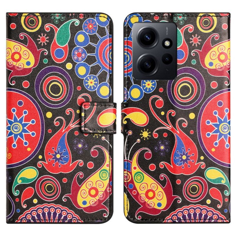 Kožené Puzdro Xiaomi Redmi Note 12 4G Paisley