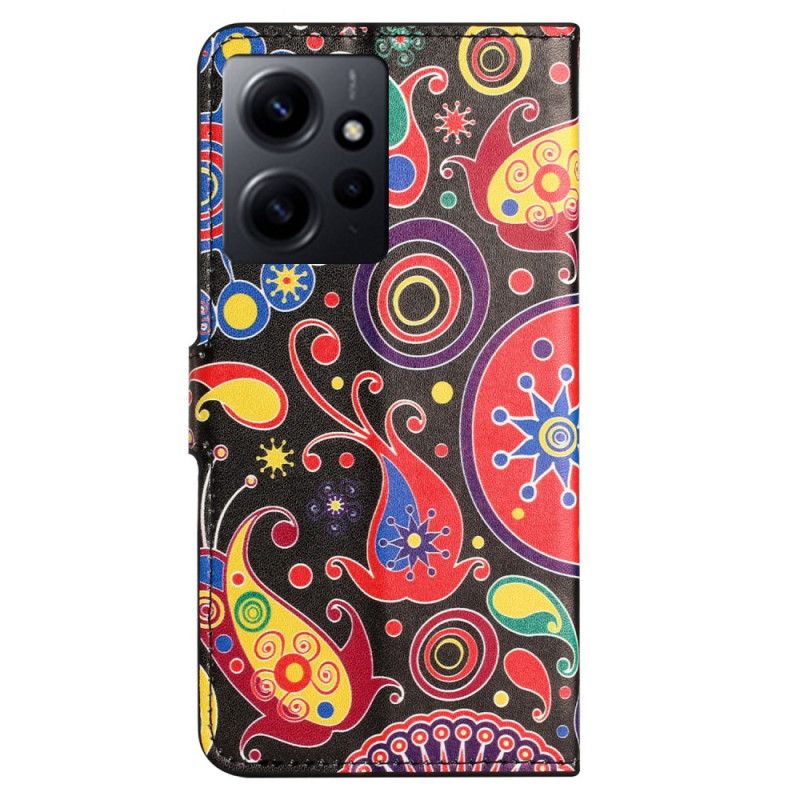 Kožené Puzdro Xiaomi Redmi Note 12 4G Paisley