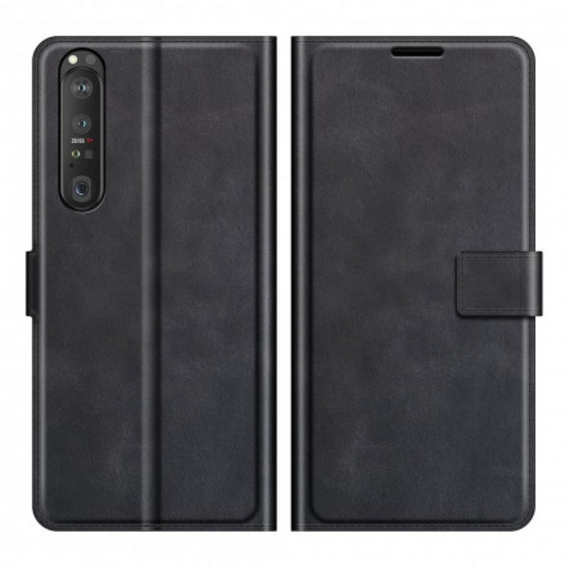 Kožené Puzdro Sony Xperia 1 III Slim Extreme Leather Effect