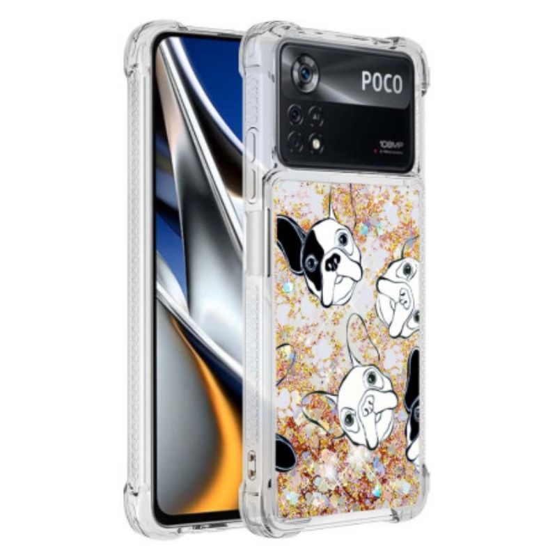 Kryt Poco X4 Pro 5G Pán Dog Sequins