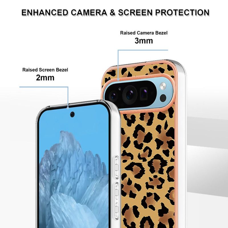 Kryt Google Pixel 9 Leopard Print