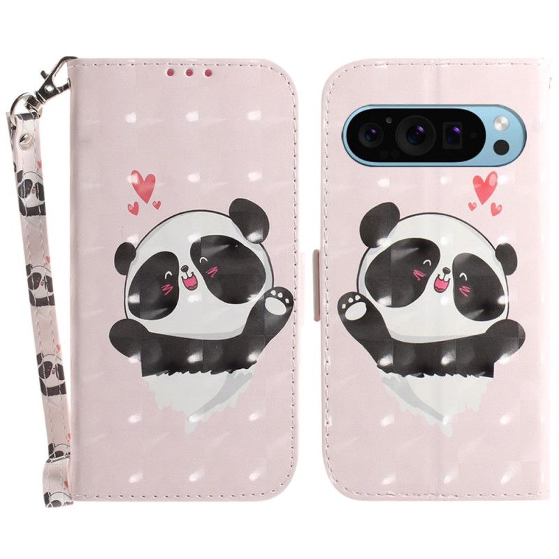 Puzdro Na Google Pixel 9 Panda Love S Popruhom