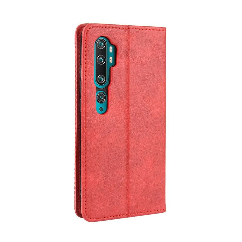 Flipové Puzdro Xiaomi Mi Note 10 / 10 Pro Kožené Puzdro Štylizovaný Efekt Vintage Kože