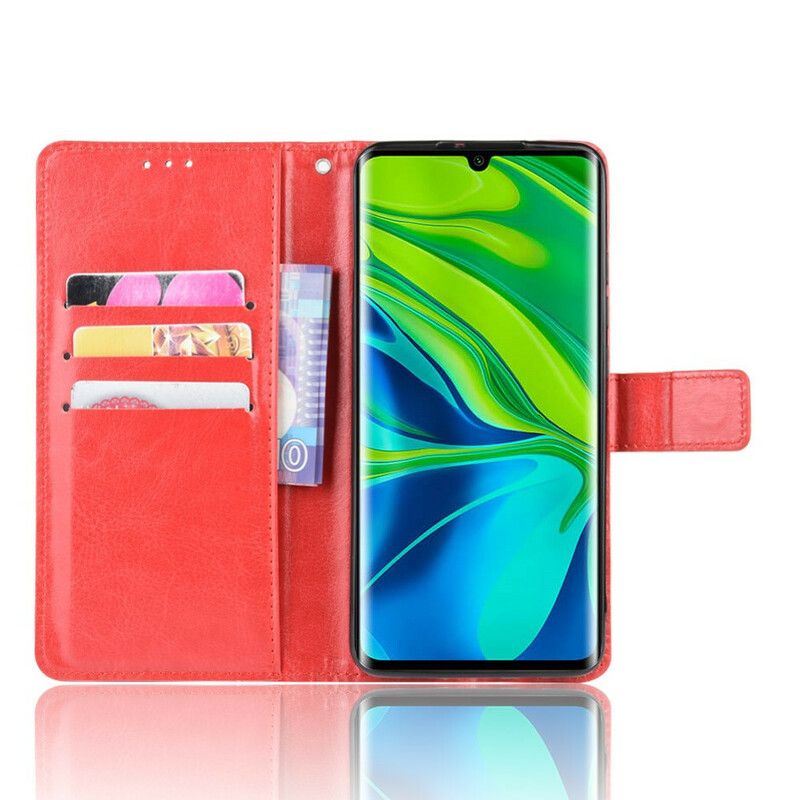 Kožené Puzdro Xiaomi Mi Note 10 / 10 Pro Krikľavá Umelá Koža