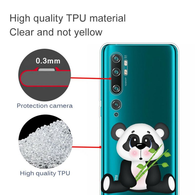 Kryt Xiaomi Mi Note 10 / 10 Pro Bezproblémová Smutná Panda