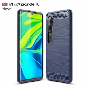 Kryt Xiaomi Mi Note 10 / 10 Pro Kartáčované Uhlíkové Vlákno