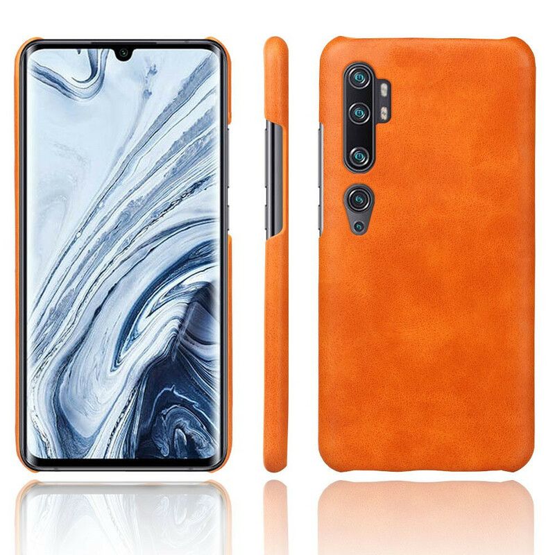 Kryt Xiaomi Mi Note 10 / 10 Pro Kožený Efekt Ksq