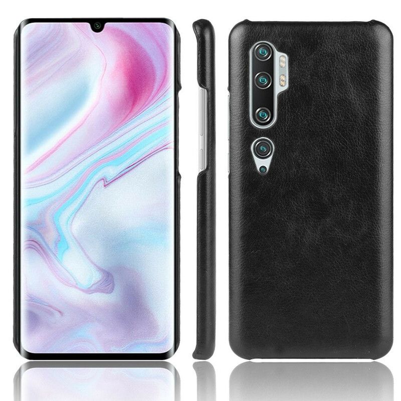 Kryt Xiaomi Mi Note 10 / 10 Pro Litchi Performance Leather Effect