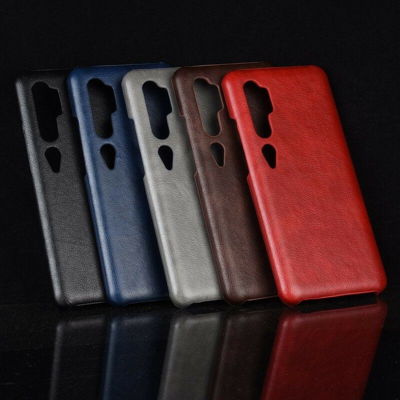 Kryt Xiaomi Mi Note 10 / 10 Pro Litchi Performance Leather Effect