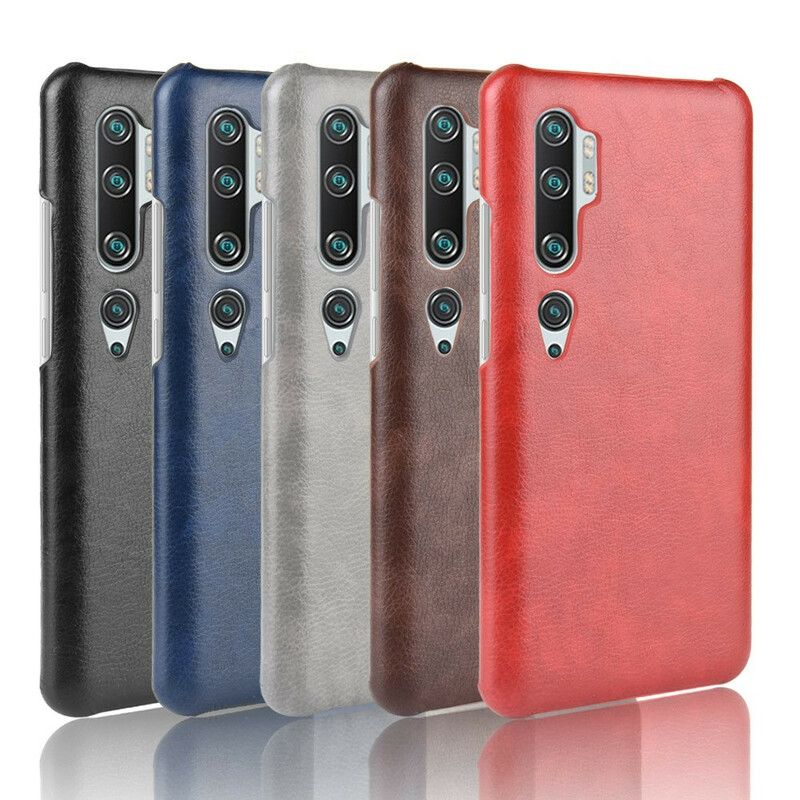 Kryt Xiaomi Mi Note 10 / 10 Pro Litchi Performance Leather Effect