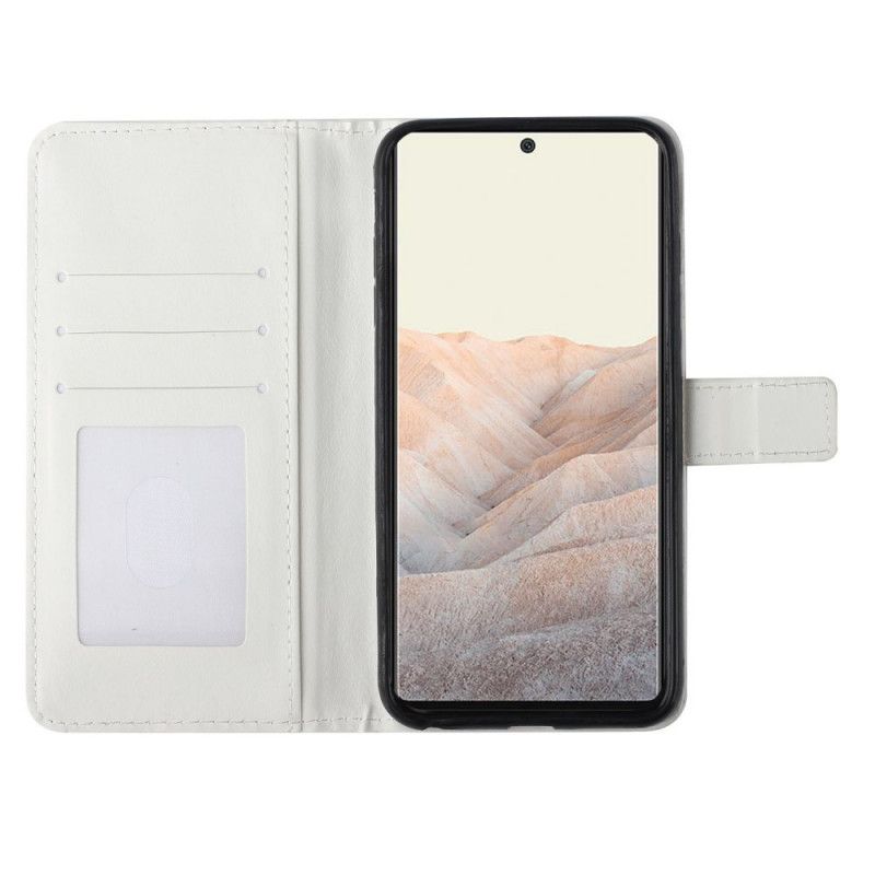 Kožené Puzdro Google Pixel 6 Elegantná Čipka