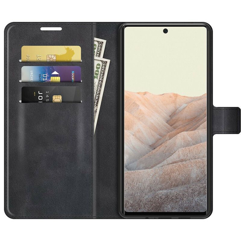 Kožené Puzdro Google Pixel 6 Slim Extreme Leather Effect