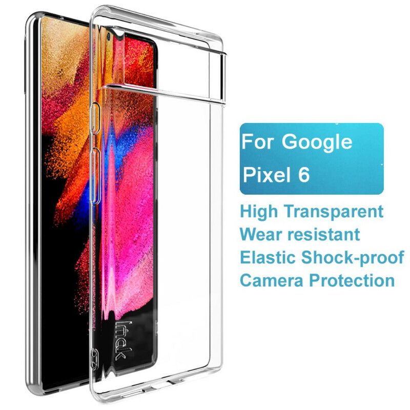 Kryt Google Pixel 6 Imak Transparent Flexibilné