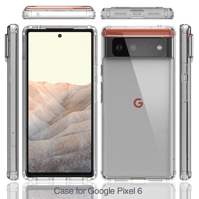 Kryt Google Pixel 6 Transparentné