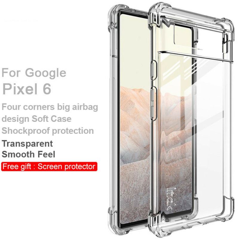 Kryt Google Pixel 6 Transparentné S Imak Screen Film