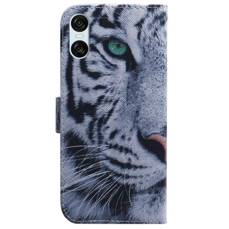 Puzdro Sony Xperia 10 Vi Biely Tiger