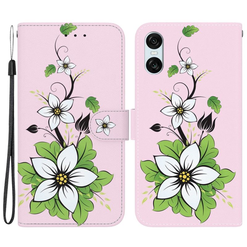 Puzdro Sony Xperia 10 Vi Strappy Lily