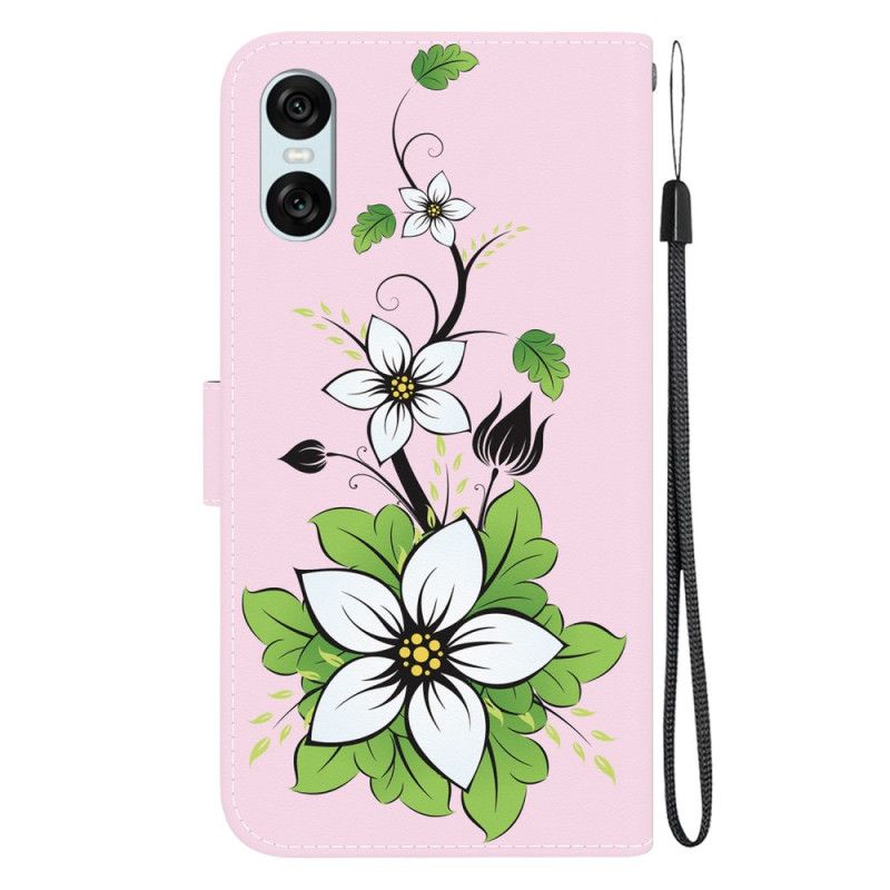 Puzdro Sony Xperia 10 Vi Strappy Lily