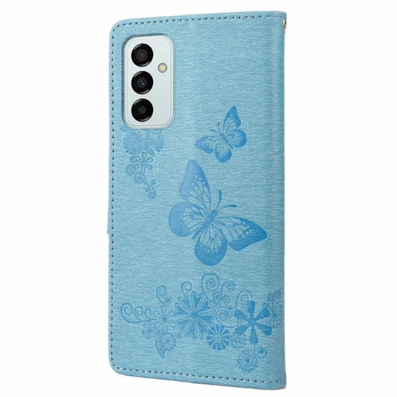 Flipové Puzdro Samsung Galaxy M23 5G Tangá Butterflies