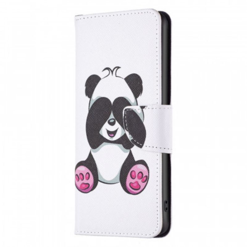 Kožené Puzdro Samsung Galaxy M23 5G Panda