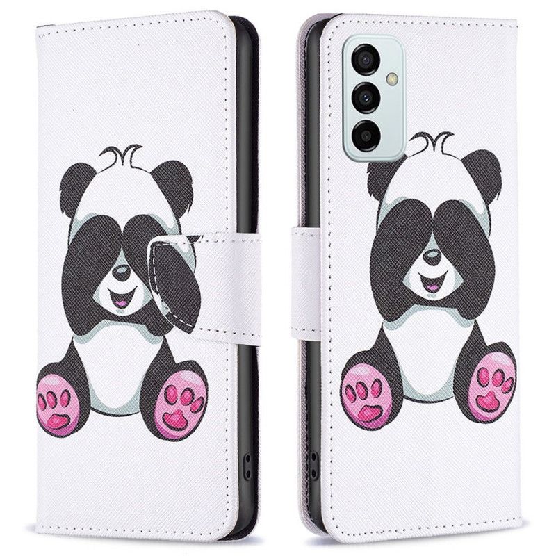 Kožené Puzdro Samsung Galaxy M23 5G Panda