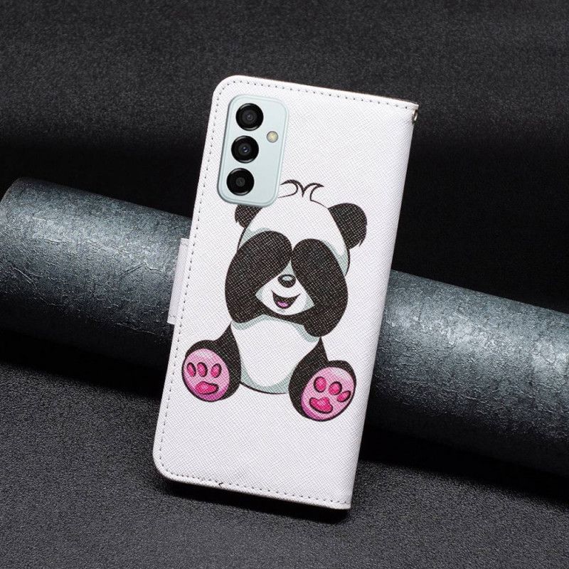 Kožené Puzdro Samsung Galaxy M23 5G Panda