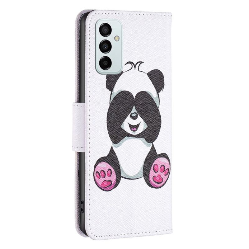 Kožené Puzdro Samsung Galaxy M23 5G Panda