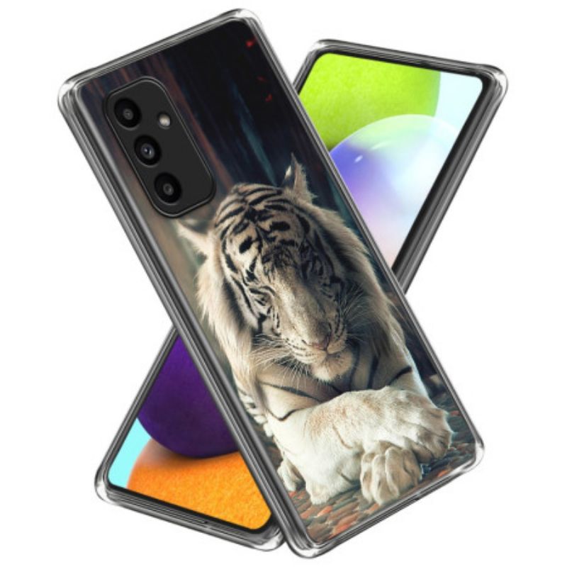 Kryt Samsung Galaxy A15 Kryt Na Mobil Biely Tiger