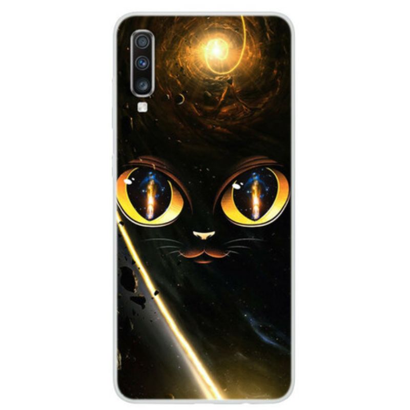 Kryt Samsung Galaxy A70 Galaxy Cat